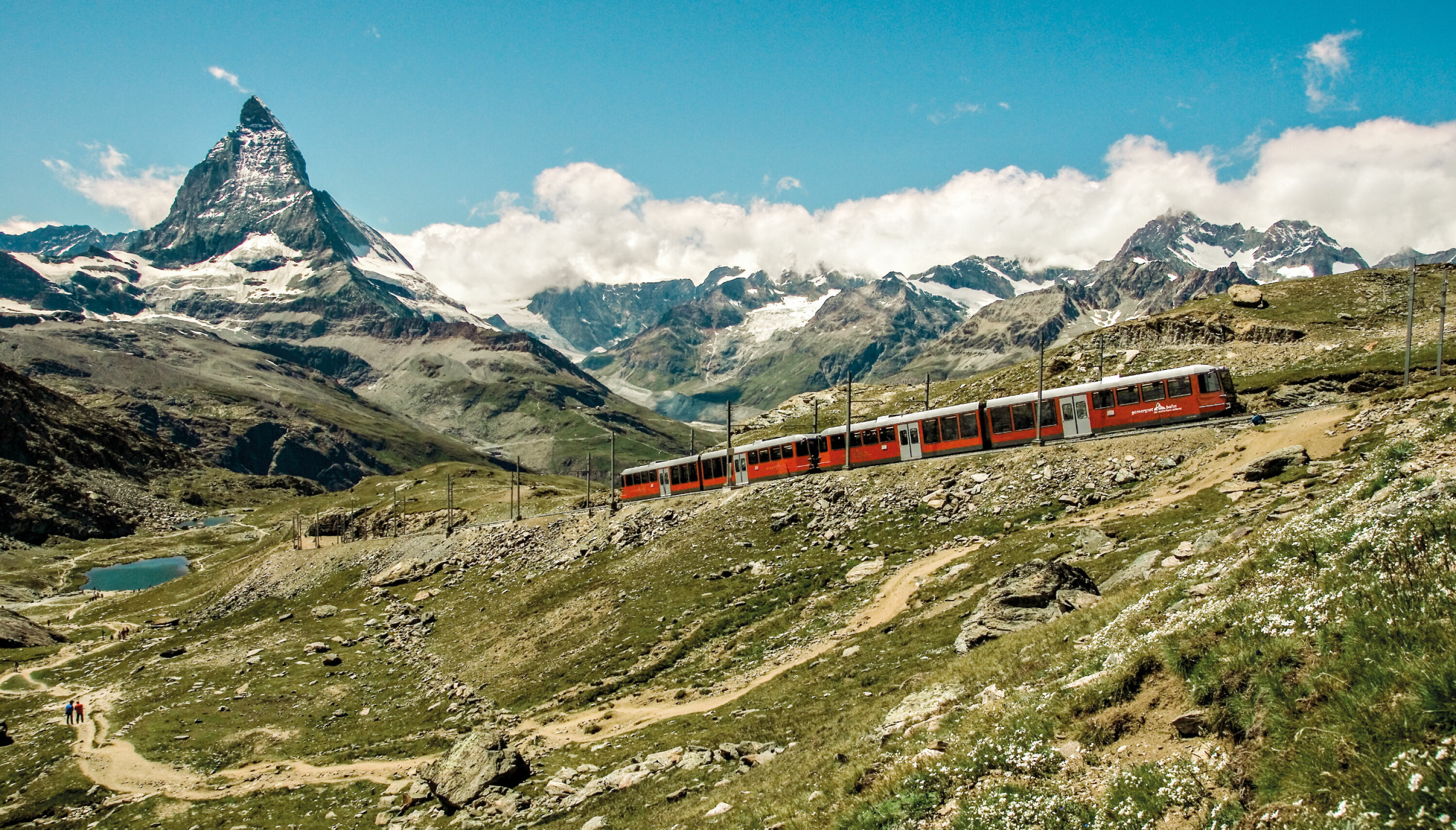 GORNERGRATBAHN: Byr på fantastisk utsikt mot Matterhorn.