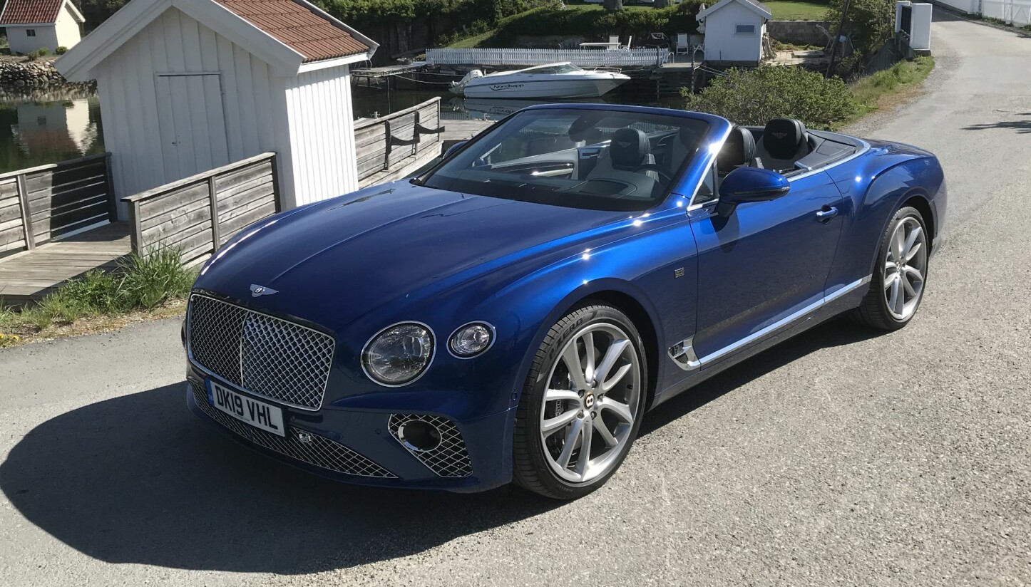 FIRST EDITION: Splitter nye Bentley Continental GTC First Edition på plass i Norge.