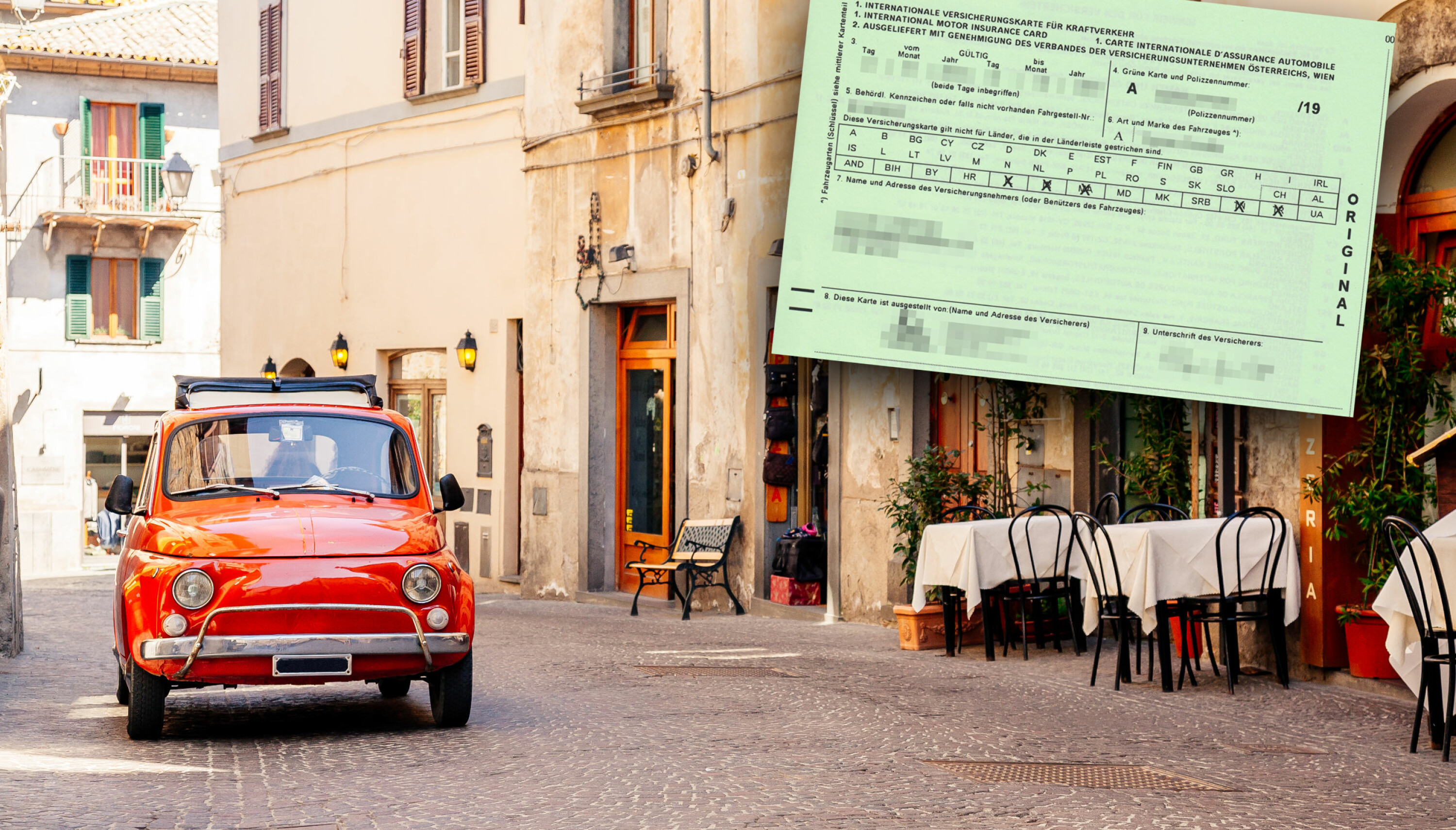 Ikke reis på bilferie i Europa uten dette kortet