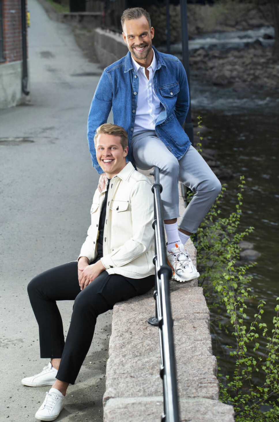 STOLTE: 
Morten og Vegard opplever enorm suksess sammen. I helgen vant de to Publikumsprisen 
under Gullruten.