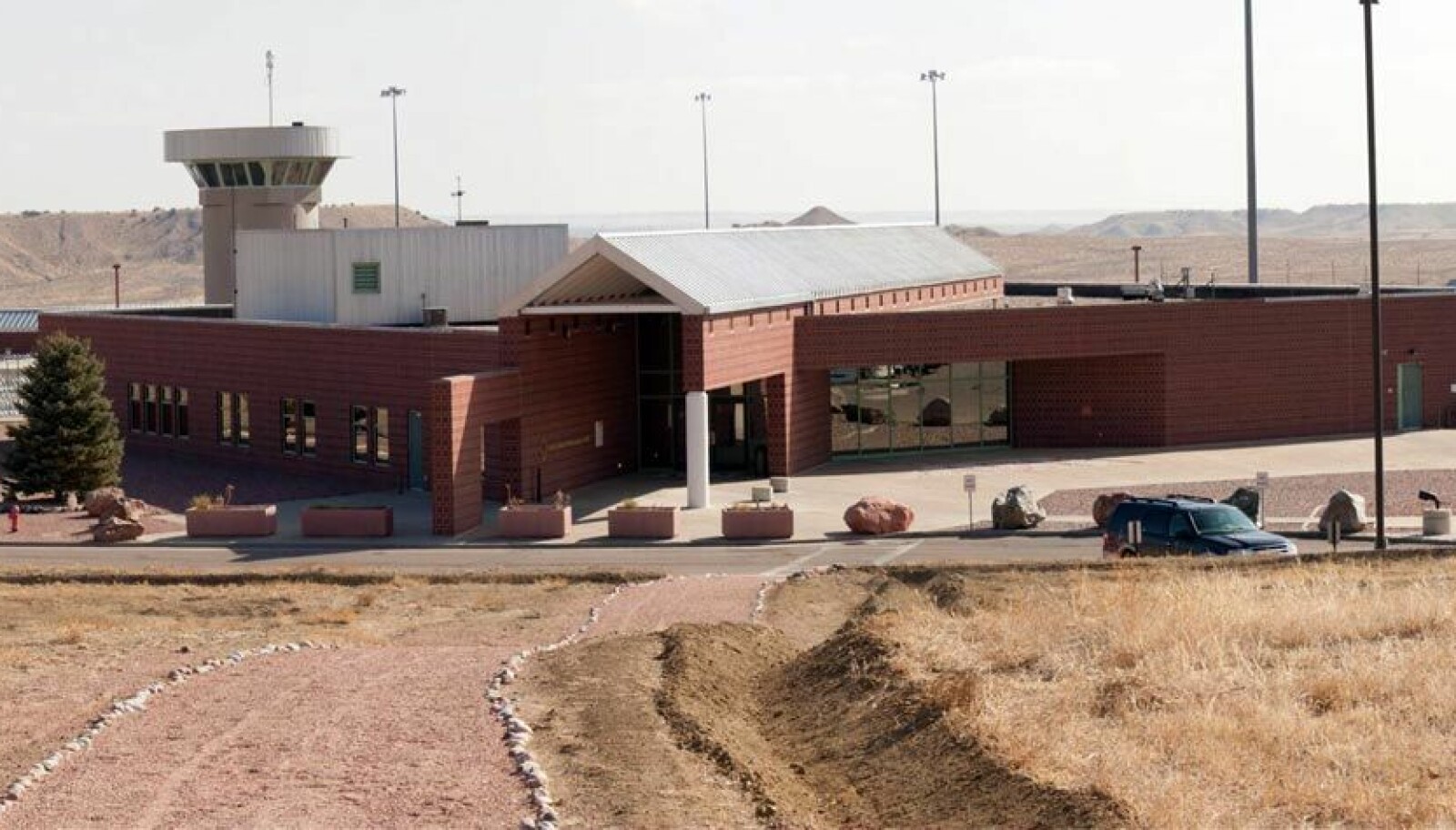 <b>HØYSIKKERHET:</b> ADX supermax prison i Florence, Colorado, blir regnet som et av de strengest bevoktede og har noen av verdens verste fanger.