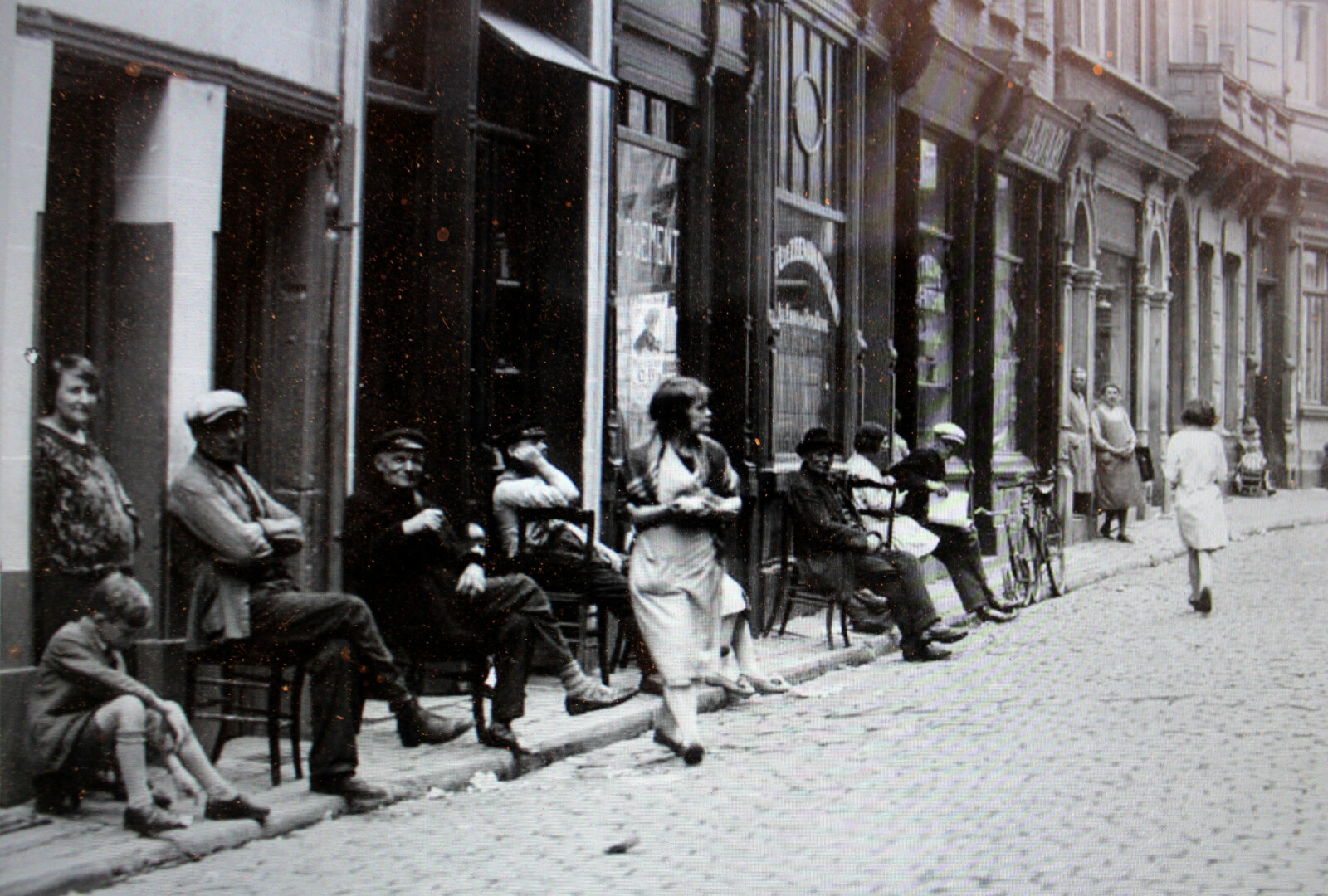 <strong>IKKE TRYGT:</strong> Schipperstraat fotografert på dagtid. Det var først etter mørkets frembrudd at det var alt annet enn trygt her for norske sjøfolk. Mange ble ranet og drept.