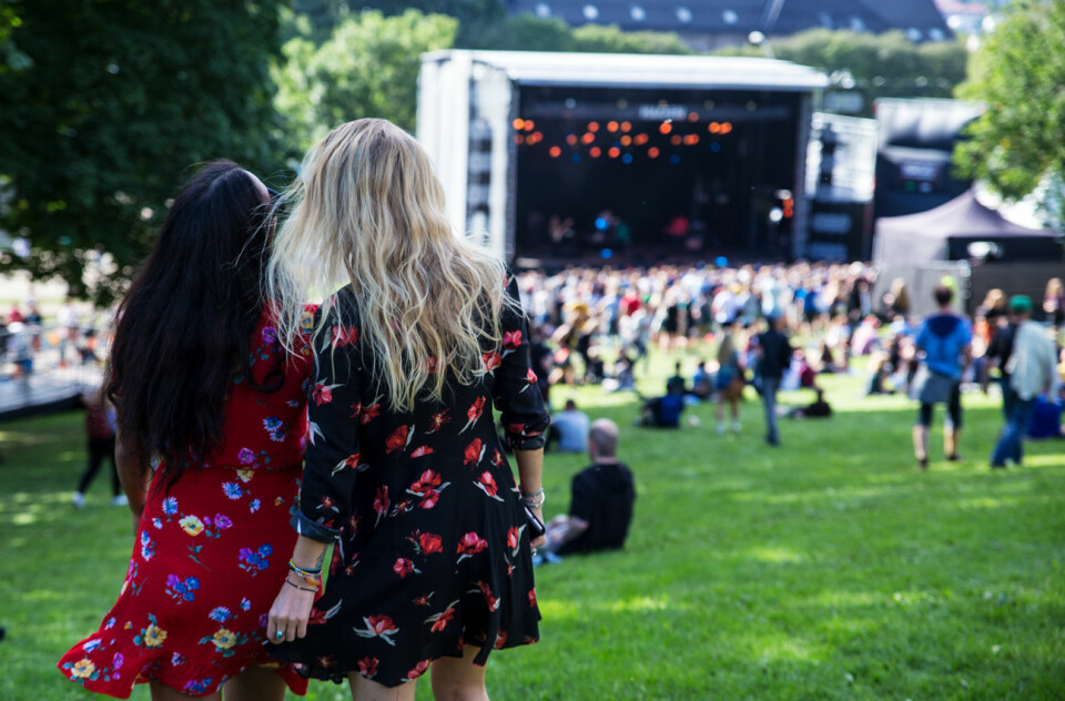 Øyafestivalen i Tøyenparken i Oslo.