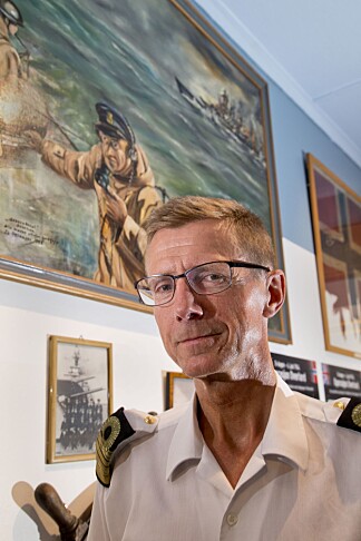 <b>HISTORIKER:</b> Kommandør-kaptein Hans Peter Oseth.