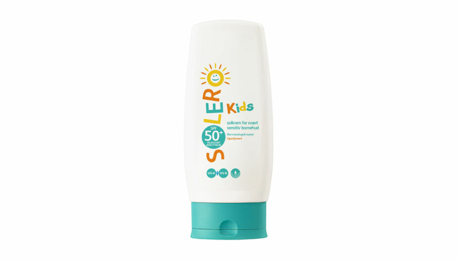 SOLERO KIDS LOTION SPF5o+: Fpr karakteren B. SOLERO KIDS LOTION SPF5o+: Fpr karakteren B.