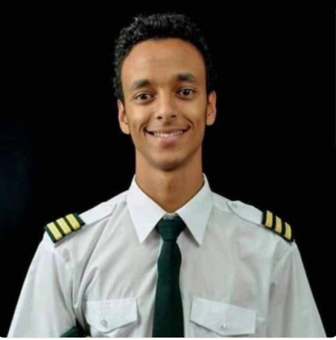 <b>KAPTEINEN:</b> Den unge kapteinen Yared Getachew gjorde sitt beste, men hadde ingen forutsetninger for å kunne redde Ethiopian-flyet.
