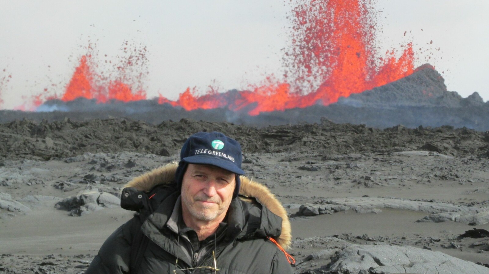 <span class=bold>Tett på jobben</span> Ari Trausti Guðmundsson prøver å fravriste vulkanene deres hemmeligheter.