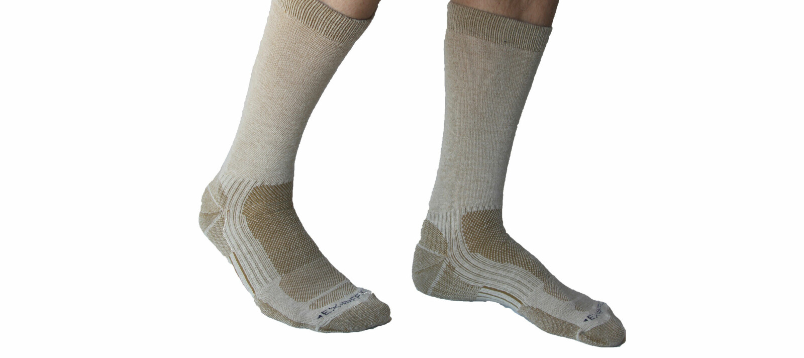<b>MOT FLÅTT:</b> Sokker over anklene beskytter mot mygg. Disse sokkene fra ExOfficio er i tillegg innsatt med middelet Insect Shield, som beskytter mot flått, mygg, knott og andre insekter.