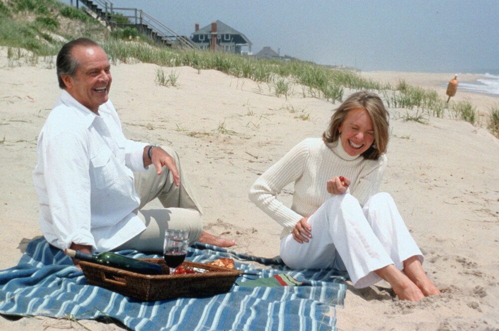 Jack Nicholson og Diane Keaton i «Når du minst venter det».