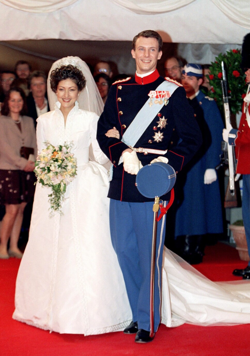 DRØMMEBRYLLUP: Prins Joachim og vakre Alexandra giftet seg i 1995. Men ti år senere var ekteskapet over.