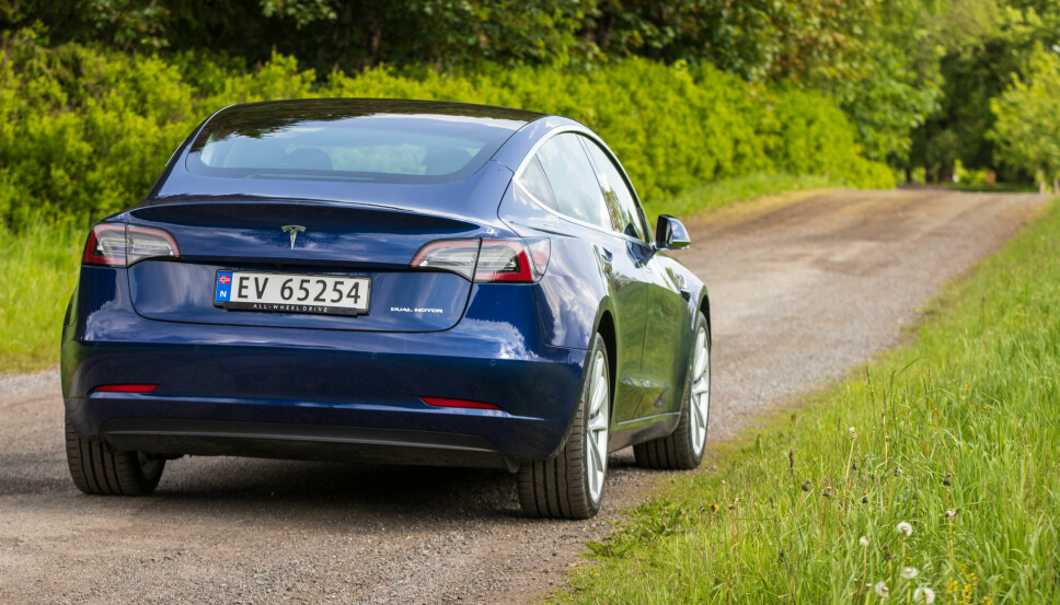 TAR TUREN: For langkjøring og ferietur er Tesla Model 3 vår favoritt-elbil.