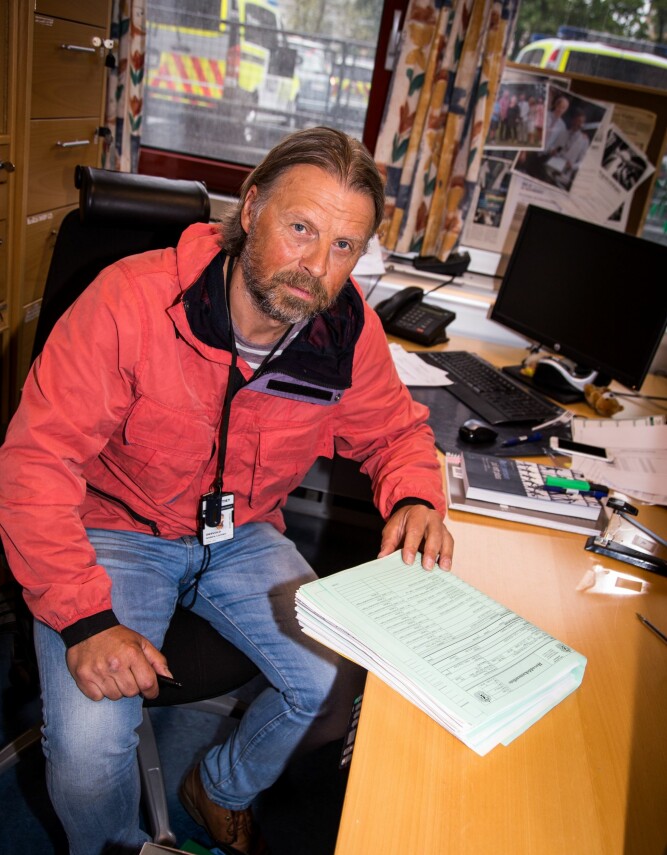 <b>LETER ETTER MANGE:</b> Anders Lunnan Oksvold leder gruppen av etterforskere ved Oslo politidistrikts savnet-gruppe.