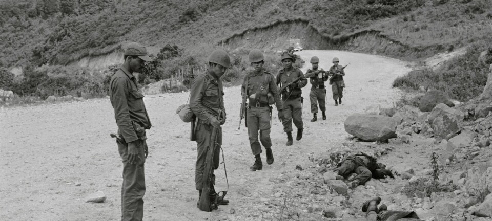 Krigen startet med en fotballkamp