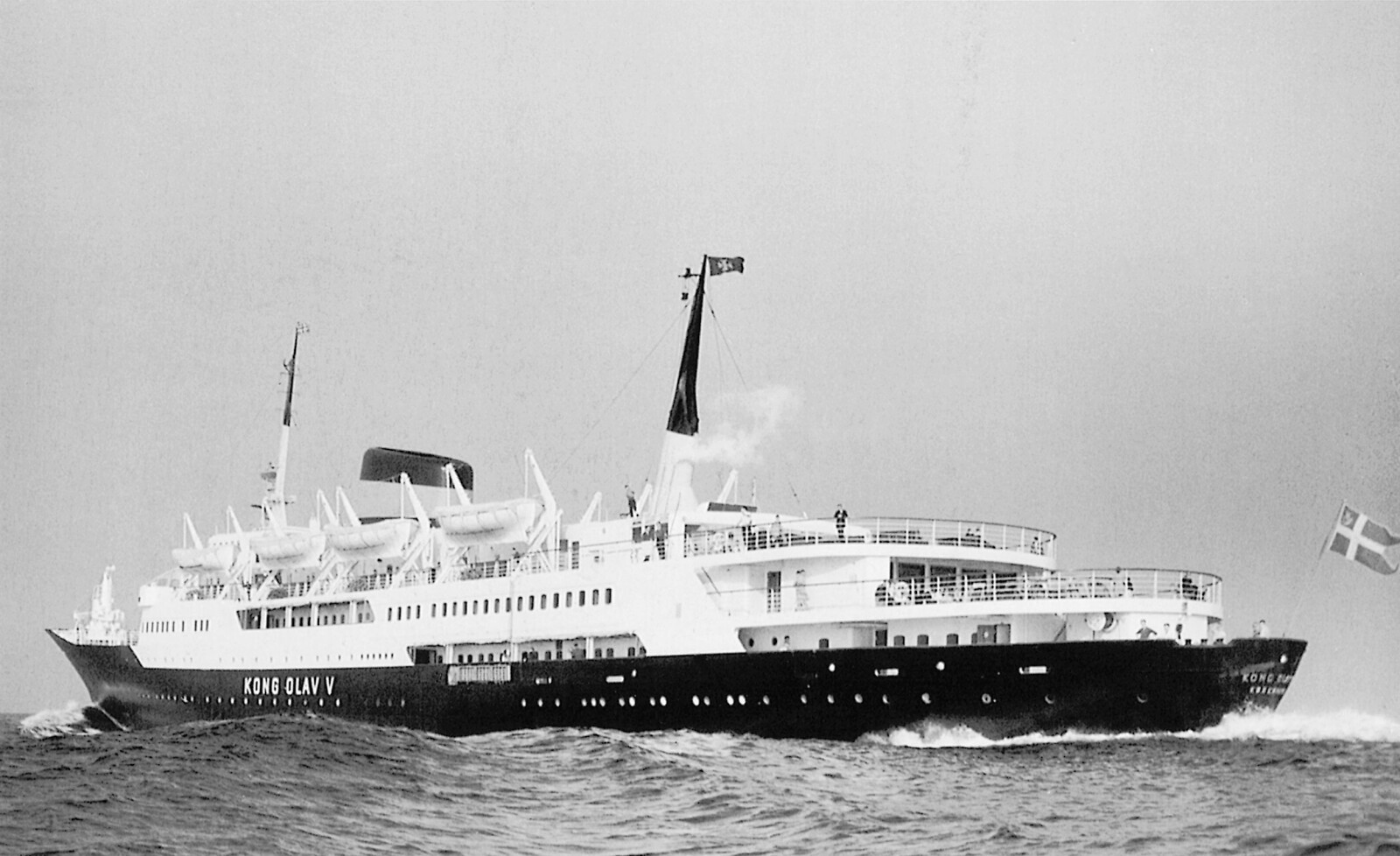 <b>ARVEN:</b> I 1961 ble MS «Kong Olav V» satt inn på ruten mellom Oslo og København.
