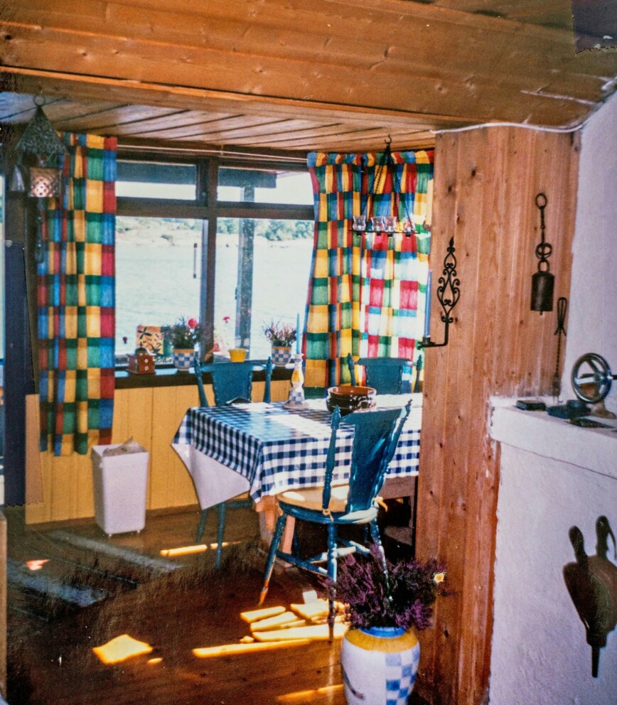 KLART TIL ENDRING: Hytta har gjennomgått store forandringer etter at Hilde Merete og Finn-Erik tok over.