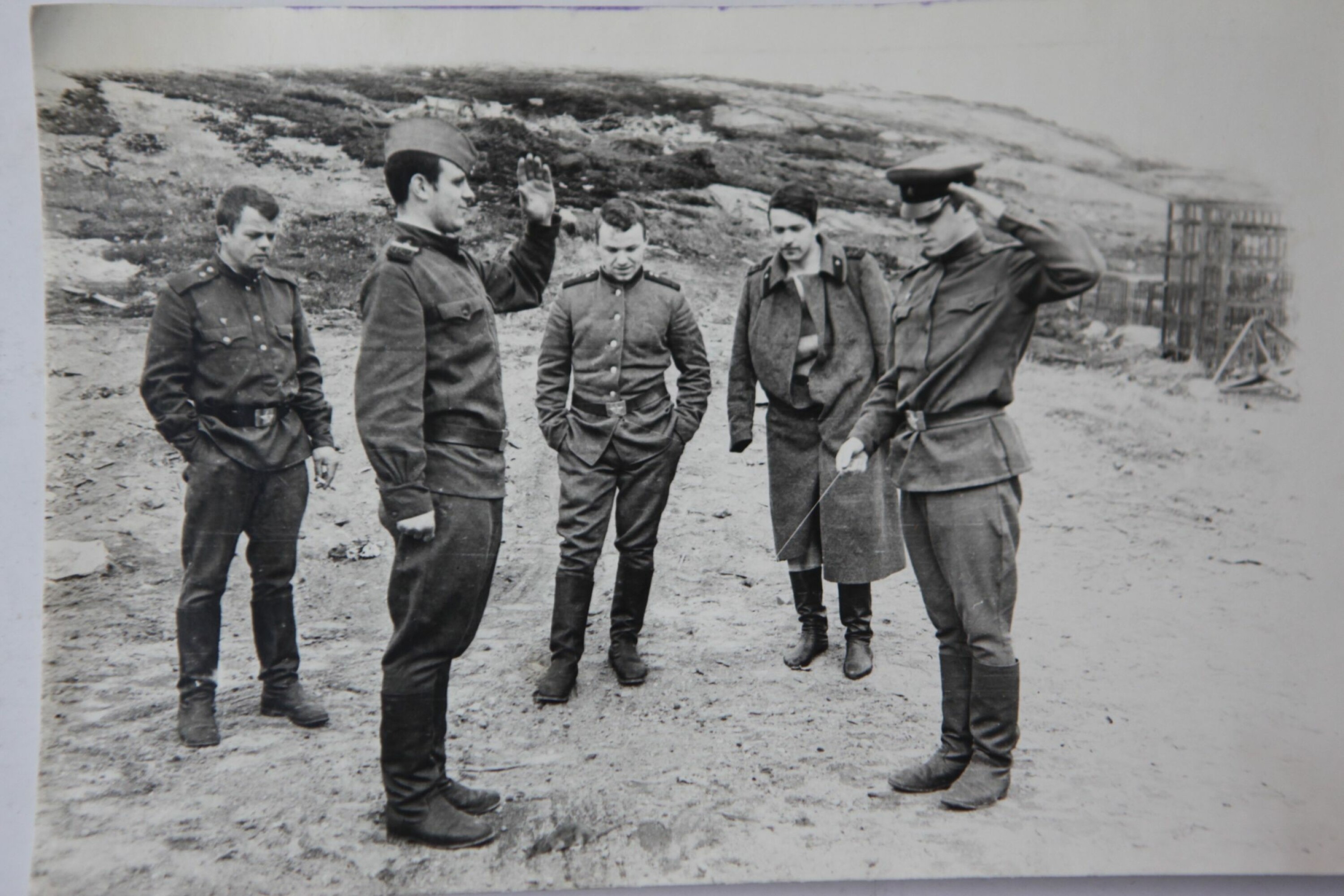 STAUT: Georgij Skravun (nr. 2 f.v.) var villig til å gå langt for sitt fedreland Sovjet. Han endte i fengsel.