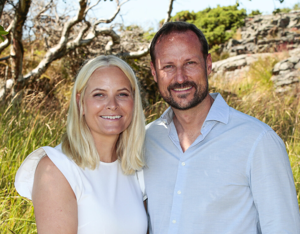 FLOTT PAR: Kronprinsesse Mette-Marit og kronprins Haakon.
