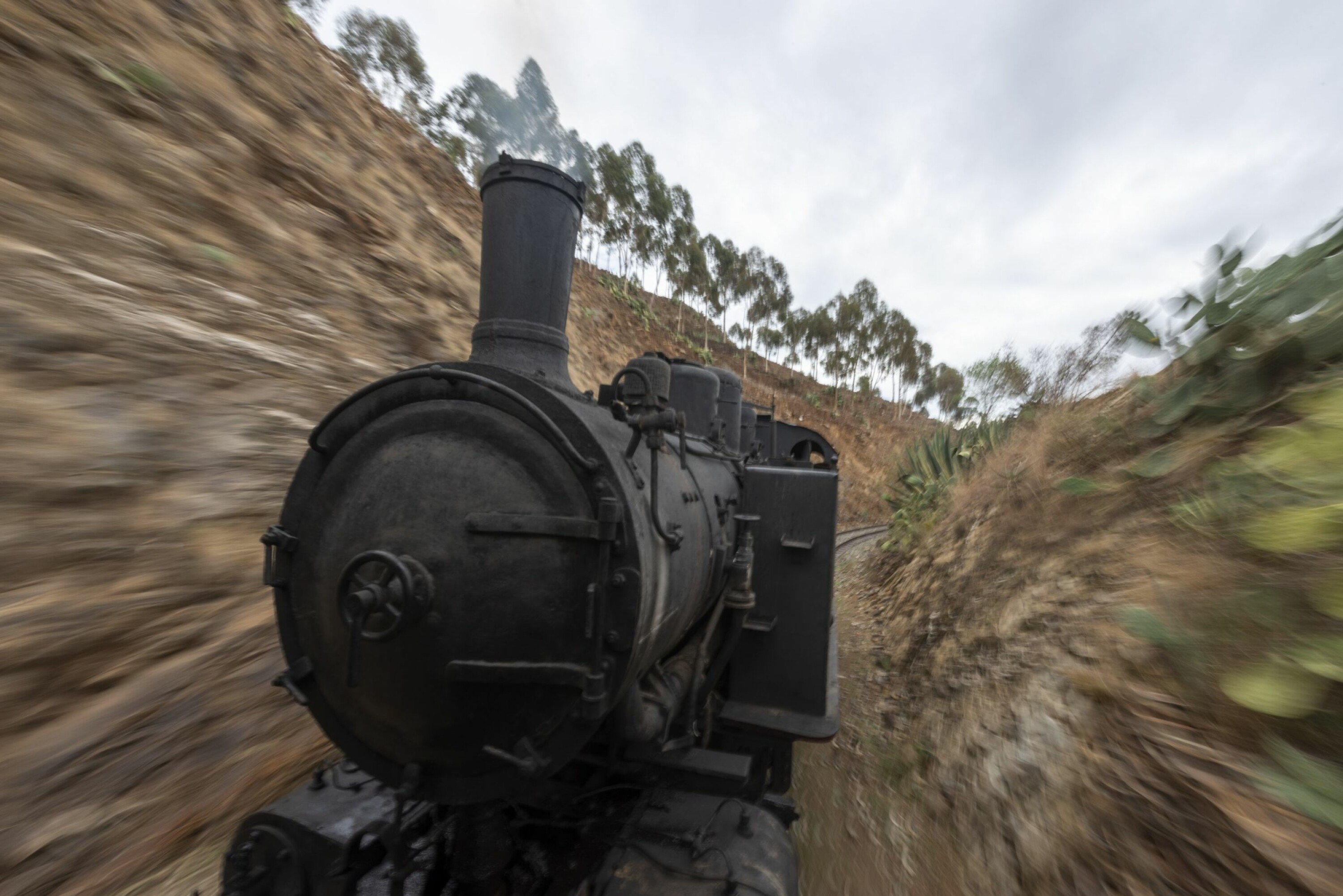 I FARTA: Bildet lyver. Vi er aldri over 20 km/t.