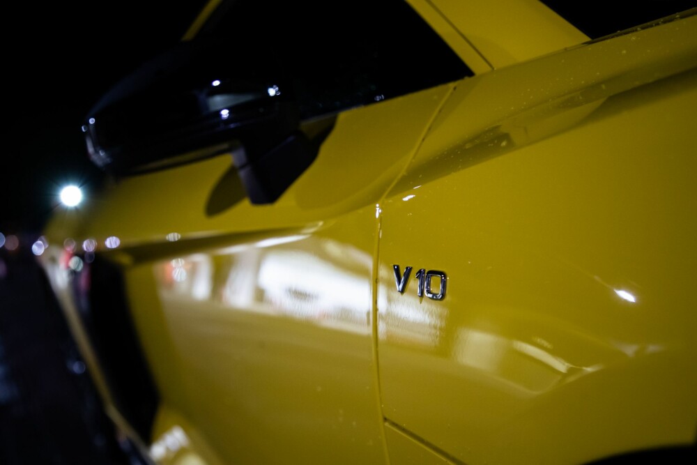 <b>FORGJETTET:</b> V10-motoren er akkurat den samme som i Lamborghini Huracán.