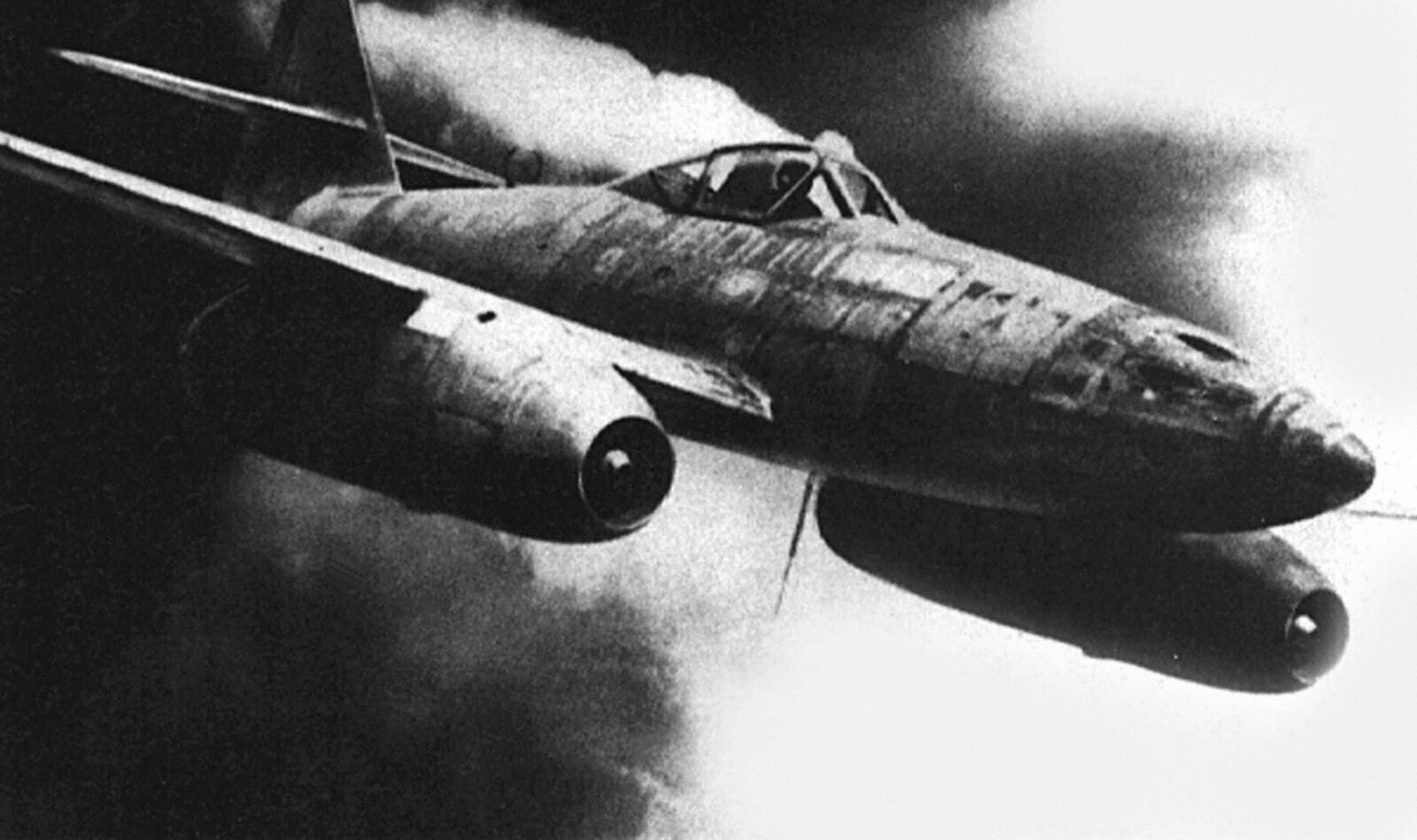 <b>I STRID:</b> Messerschmitt Me-262 var det første jetflyet som ble brukt i strid.