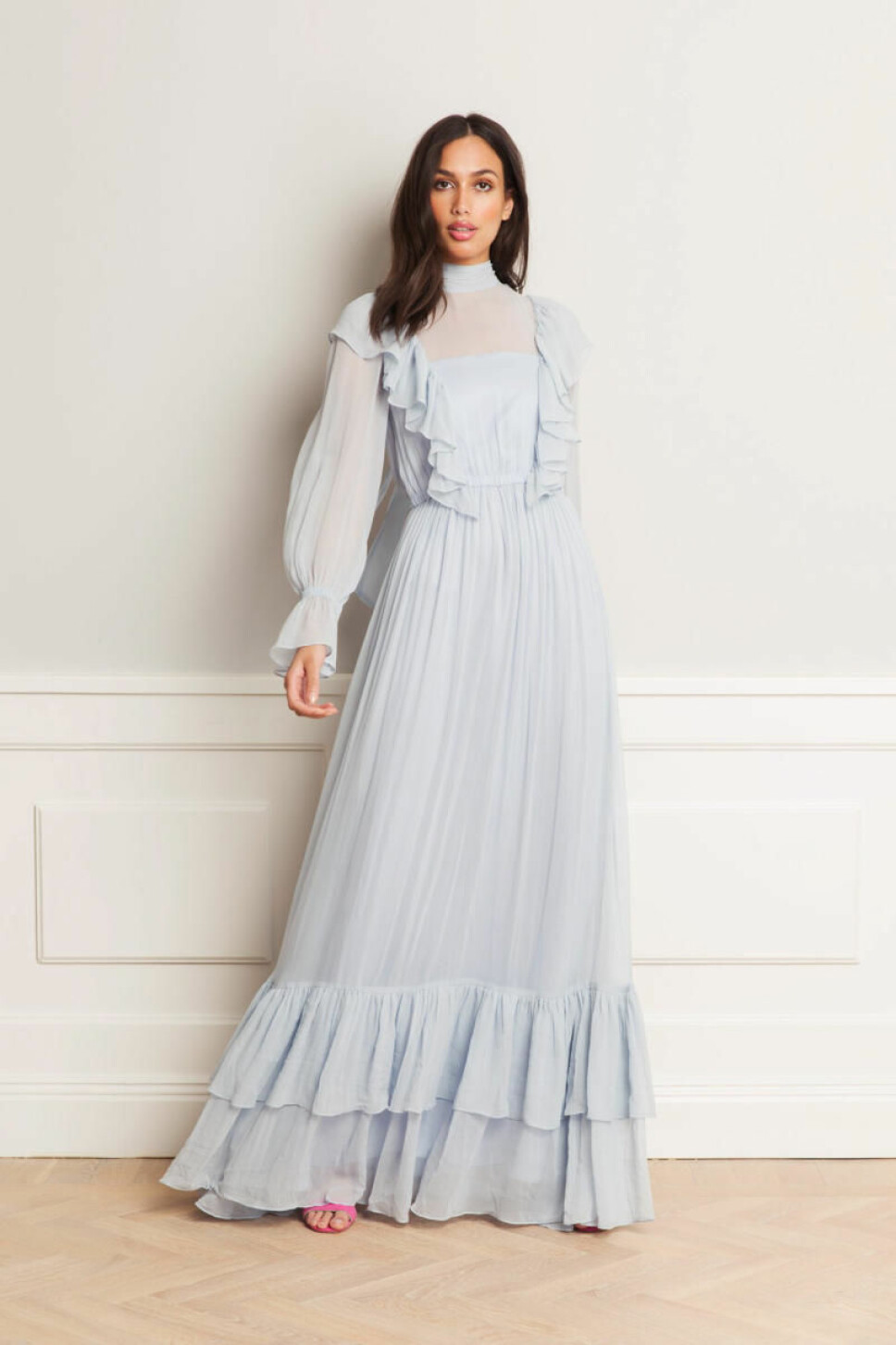 FÅ STILEN: Denne lekre kjolen fra svenske By Malina er på salg nå til 3500 kroner på Boozt.