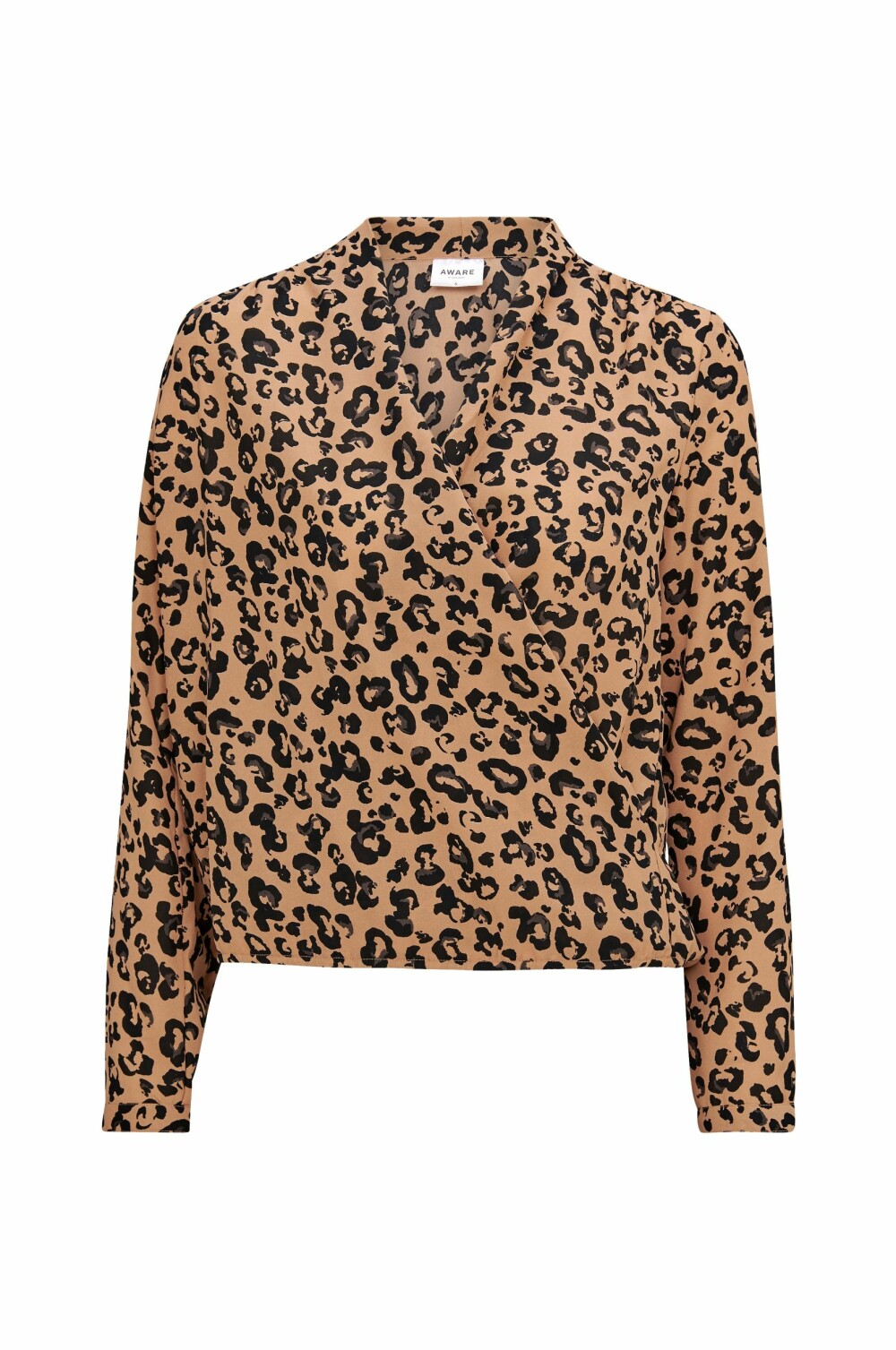 Leo­pard­mønst­ret blu­se, kr 350 fra Vero Moda.