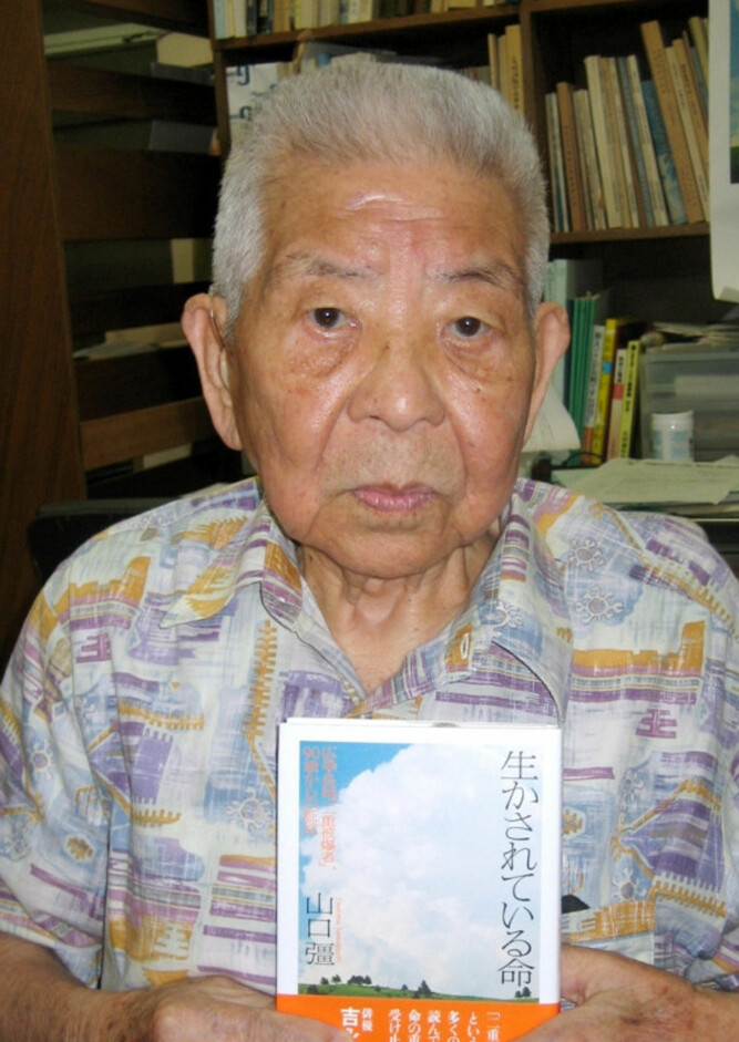 <b>BOMBET:</b> Tsutomu Yamaguchi overlevde både Hiroshima og Nagasaki og ble 93 år gammel. 