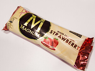 Magnum White Chocolate Strawberry.