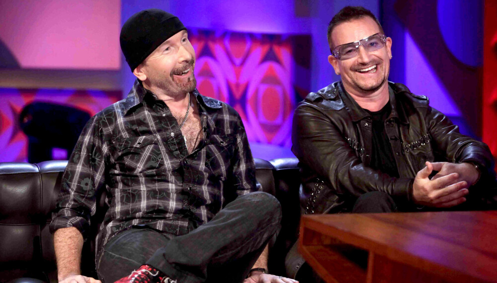 BANDKOLLEGAER: The Edge (t.v.) og Bono har funnet ut at det funker å eie sammen selv om de spiller i samme band.