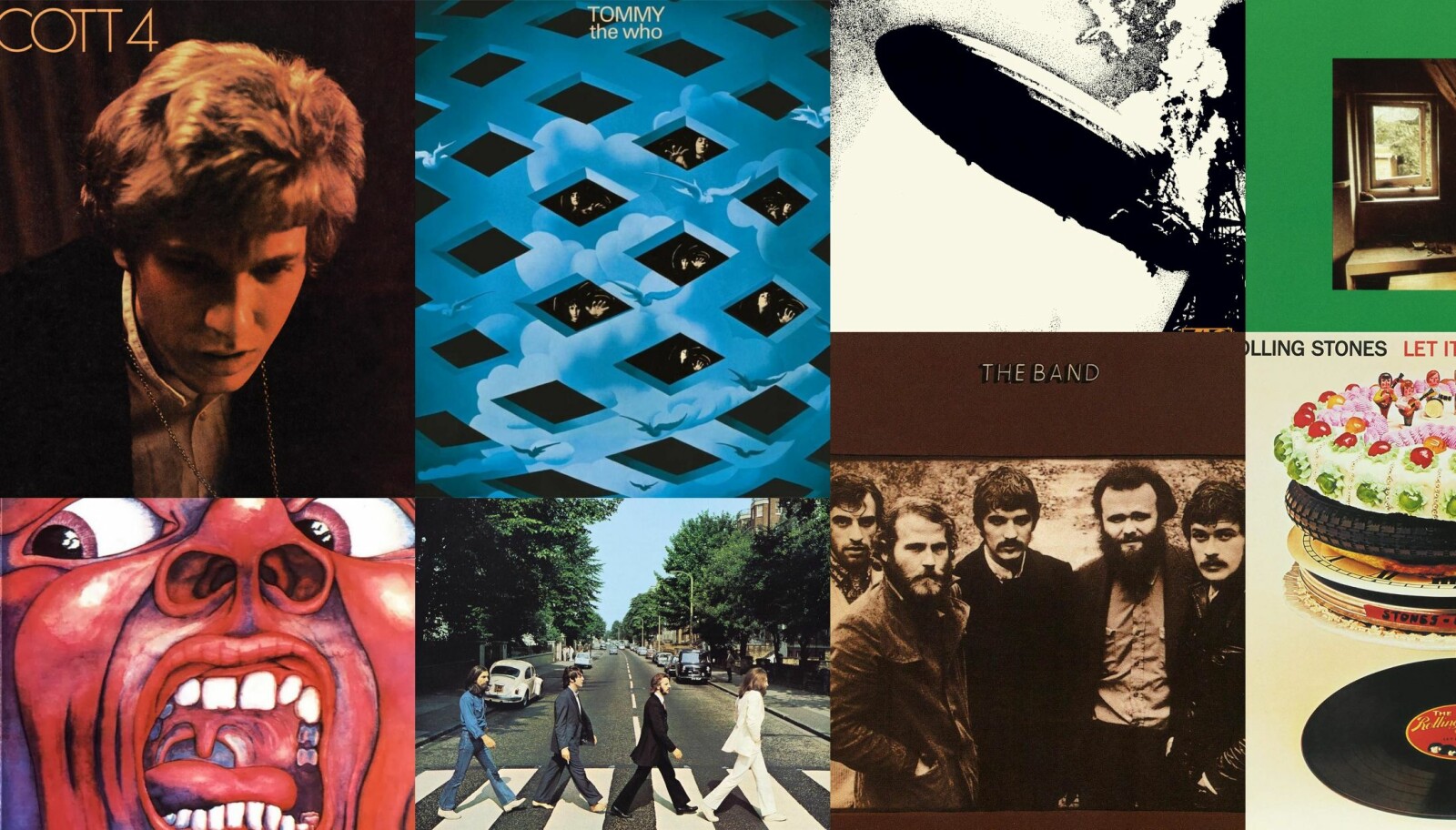 <b>TOPP 10:</b> Disse albumene fra 1969 bør du få med deg.