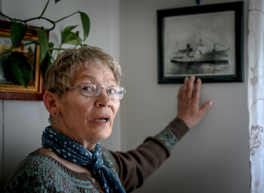 <span class=bold>MØTTE BRANNSTIFTER?</span> Esther Stina overlevde brannen ombord på MS Meteor. Hennes historie om brannen passet dårlig for norske myndigheter.