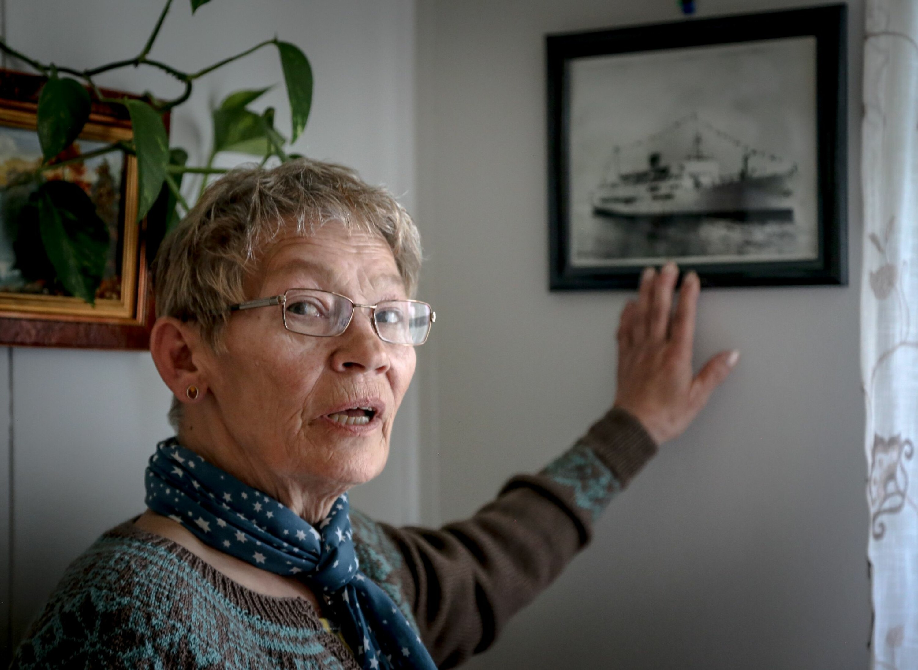 MØTTE BRANNSTIFTER? Esther Stina overlevde brannen ombord på MS Meteor. Hennes historie om brannen passet dårlig for norske myndigheter.