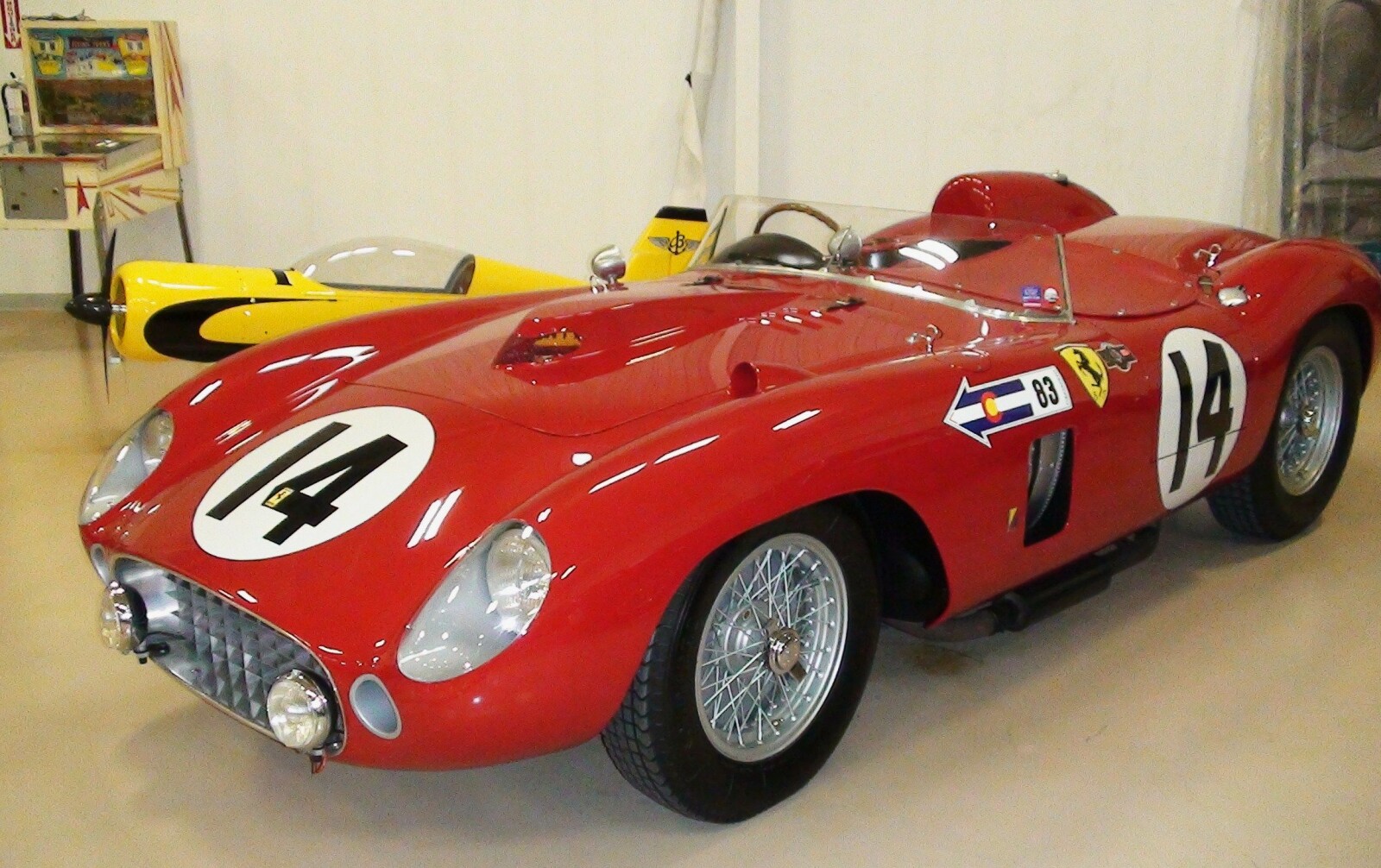 <b>SPESIELL BIL:</b> En slik Ferrari ble spesiallaget til racinglegenden Juan Manuel Fangio.