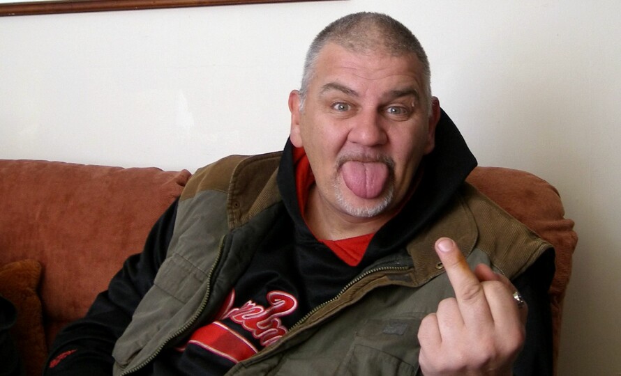 MEDSAMMENSVOREN: Gary «Stretch» Richards ble av forsvareren sin beskrevet som en «logrende hund» for Dennehy. Han ble dømt til livstid og må sone minimum 19 år.