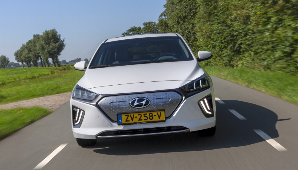 KOMMER I OKTOBER: Hyundai har fornyet Ioniq electric. Prisene starter på 282 900 kroner