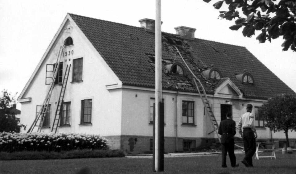 SYV DØDE: Hurva gamlehjem der Hedins forlovede bodde og arbeidet. Hevnen for hevet forlovelse kostet eks-kjæresten, bestyreren og fem beboere livet.