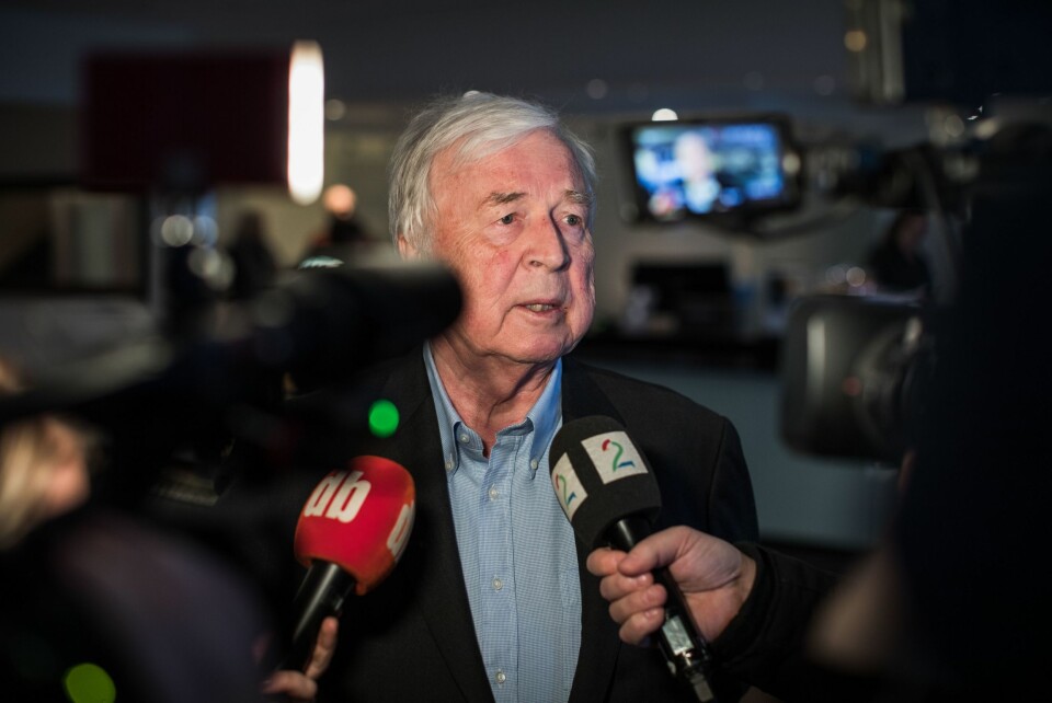 REDEREN: Skipsreder Torstein Hagen ga alle impliserte fullstendig munnkurv om hva som hadde skjedd om bord i Viking Sky.