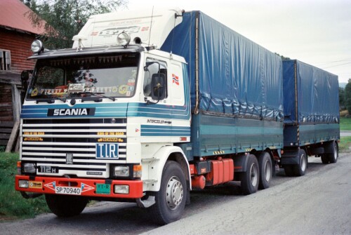 <b>LIKE ETTER:</b> Ivar Strand kom like bak med en Scania 112.