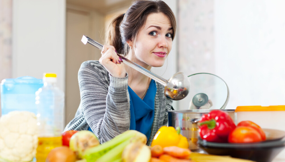 MIKS OG TRIKS: Ved hjelp av enkle grep kan du lett lage smakfulle og sunne hverdagsmiddager.