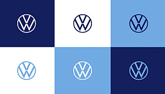 NY: VW har også fått ny logo som skal være mer feminin, ifølge selskapet selv.