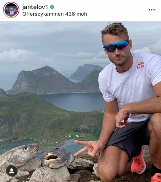 AKTIV: Det er første sommer som «idrettspensjonist» for Petter Northug, men han har ikke ligget på latsiden. Han har fisket og besteget topper i Lofoten, og syklet i Maridalen i Oslo.