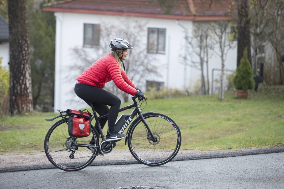 <b>BARNDOMSMINNER:</b> Husker du frihetsfølelsen fra da du suste av gårde på to hjul som barn? – Når jeg har driv, blir jeg som et barn igjen. Da er det ingenting som kan stoppe meg, sier Sofia Espolin Mentzoni.