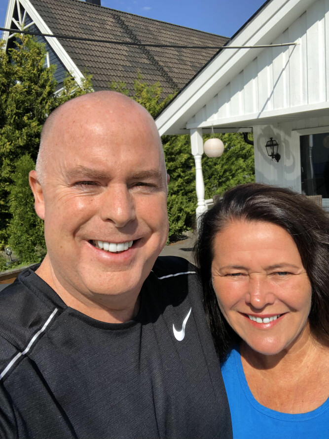 <b>GODT GIFT:</b> 50-åringen er takknemlig for at kona Anne har vært ved hans side gjennom hele sykdomsforløpet. <b>GODT GIFT:</b> 50-åringen er takknemlig for at kona Anne har vært ved hans side gjennom hele sykdomsforløpet.