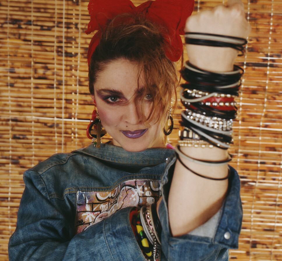 80-TALLS CHIC: Madonna i New York i 1984.