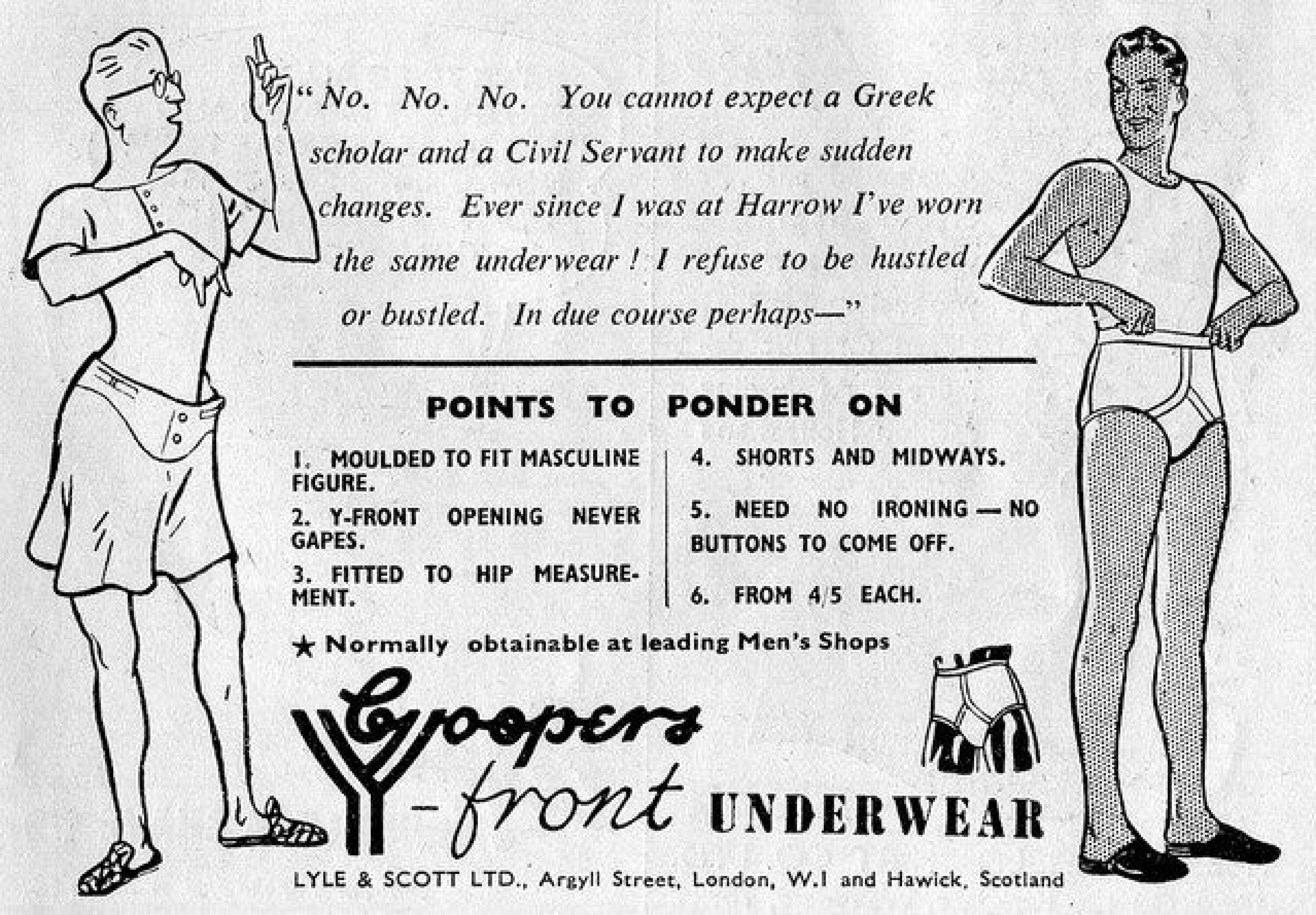 ENTEN, ELLER ...: Løs og ledig boksershorts, eller stram truse med gylf. De to retningene har hver sine tilhengere.