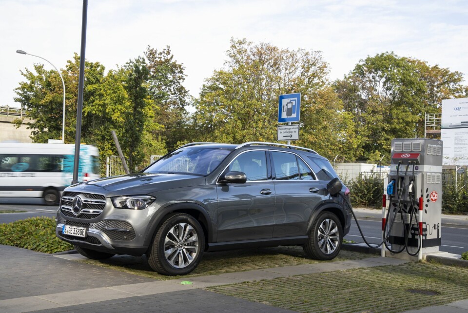 MERCEDES GLE 350 de 4MATIC: Dieselhybrid fra Mercedes med elektrisk rekkevidde på inntil 10 mil.