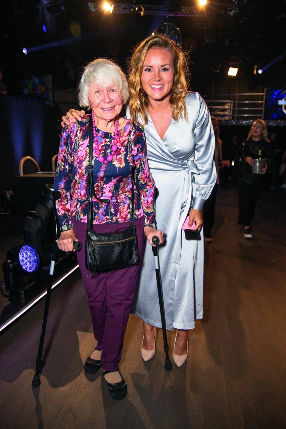 <b>STOLT:</b> På premiere av Skal vi danse kom Helene sammen med farmoren Ellen Olafsen. Hun har fulgt Helenes karriere tett hele veien. <b>STOLT:</b> På premiere av Skal vi danse kom Helene sammen med farmoren Ellen Olafsen. Hun har fulgt Helenes karriere tett hele veien.