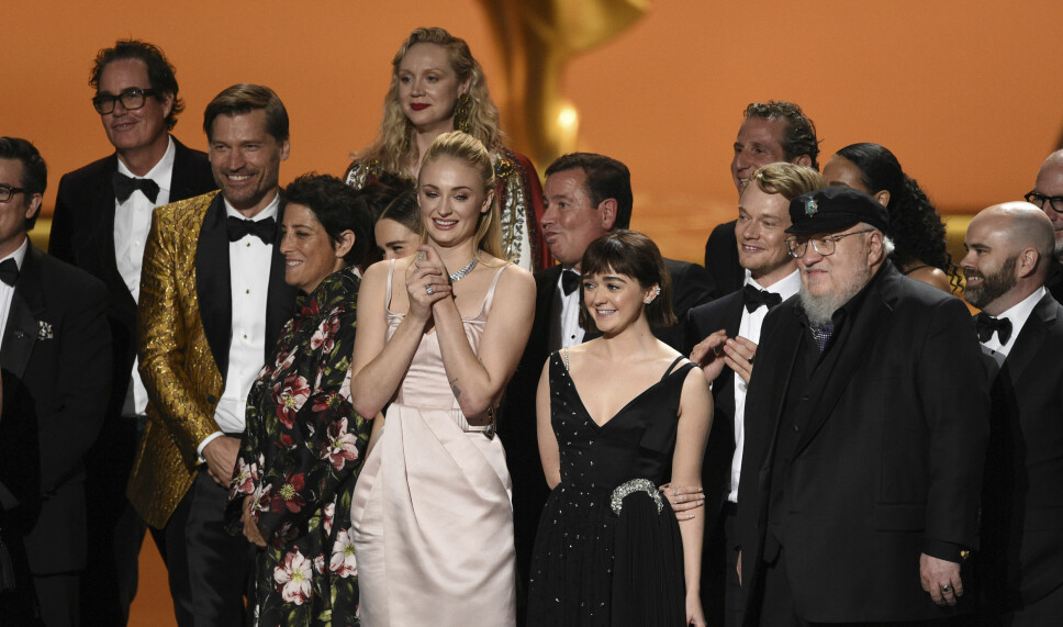 BESTE DRAMASERIER: «Game of Thrones» fikk pris for beste dramaserie under den årlige Emmy-utdelingen i Los Angeles natt til søndag.