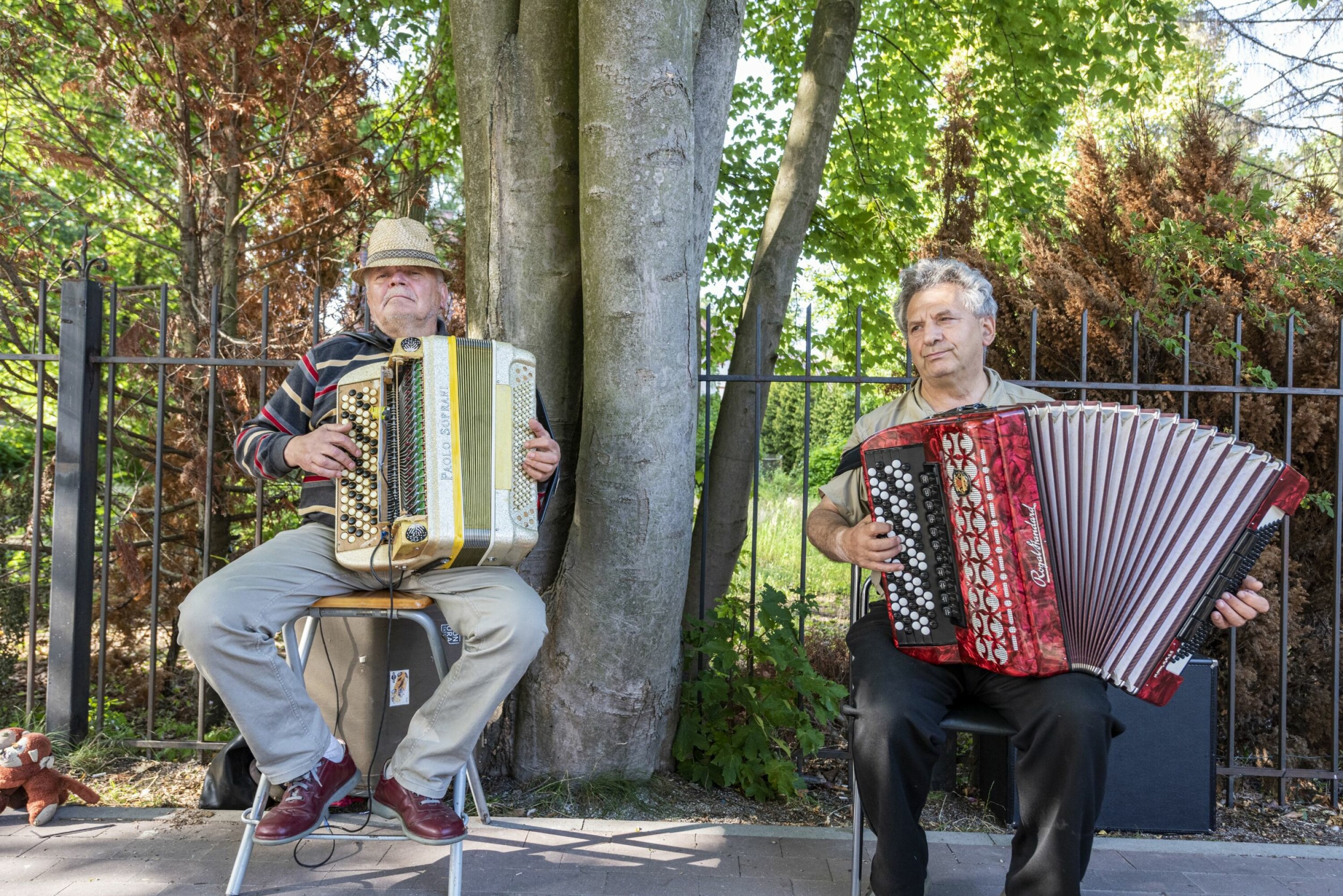 GUTTA: God stemning i byen Svetlogorsk.