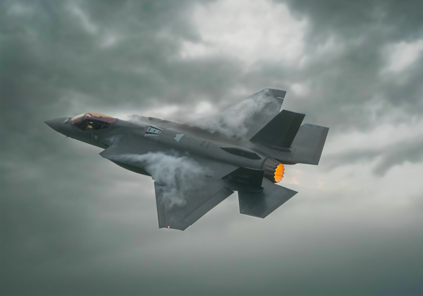 <b>OVERLEGEN:</b> Sensorteknologi og stealthegenskaper gjør F-35 overlegen i luften.